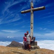 On the summit of Pico do Bandeira, 2892 meters sea-level